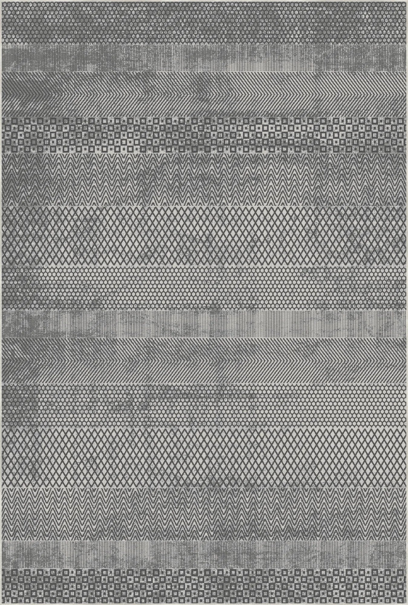 Геометричний килим з мозаїкою шиферу