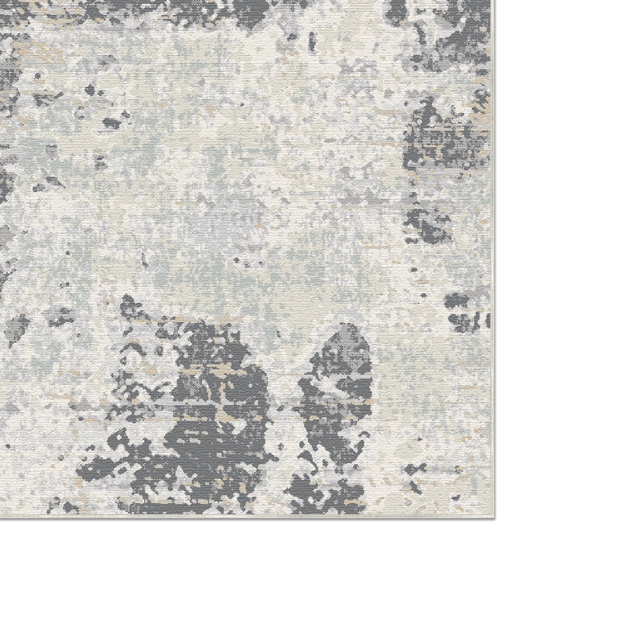 Килим з абстрактним ефектом графіту Дрифт