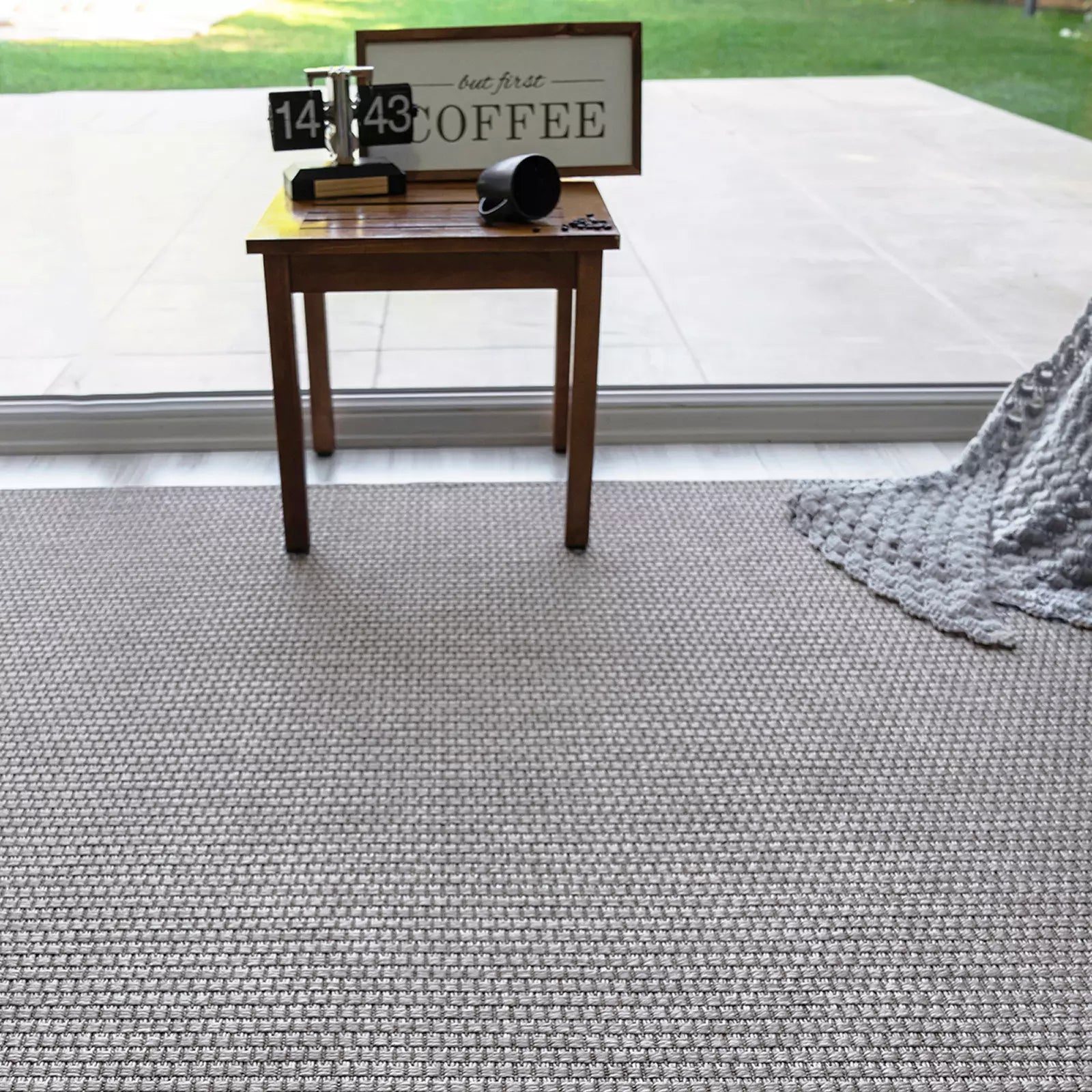 Naturia Jute Carpet Gray - Bella Rugs