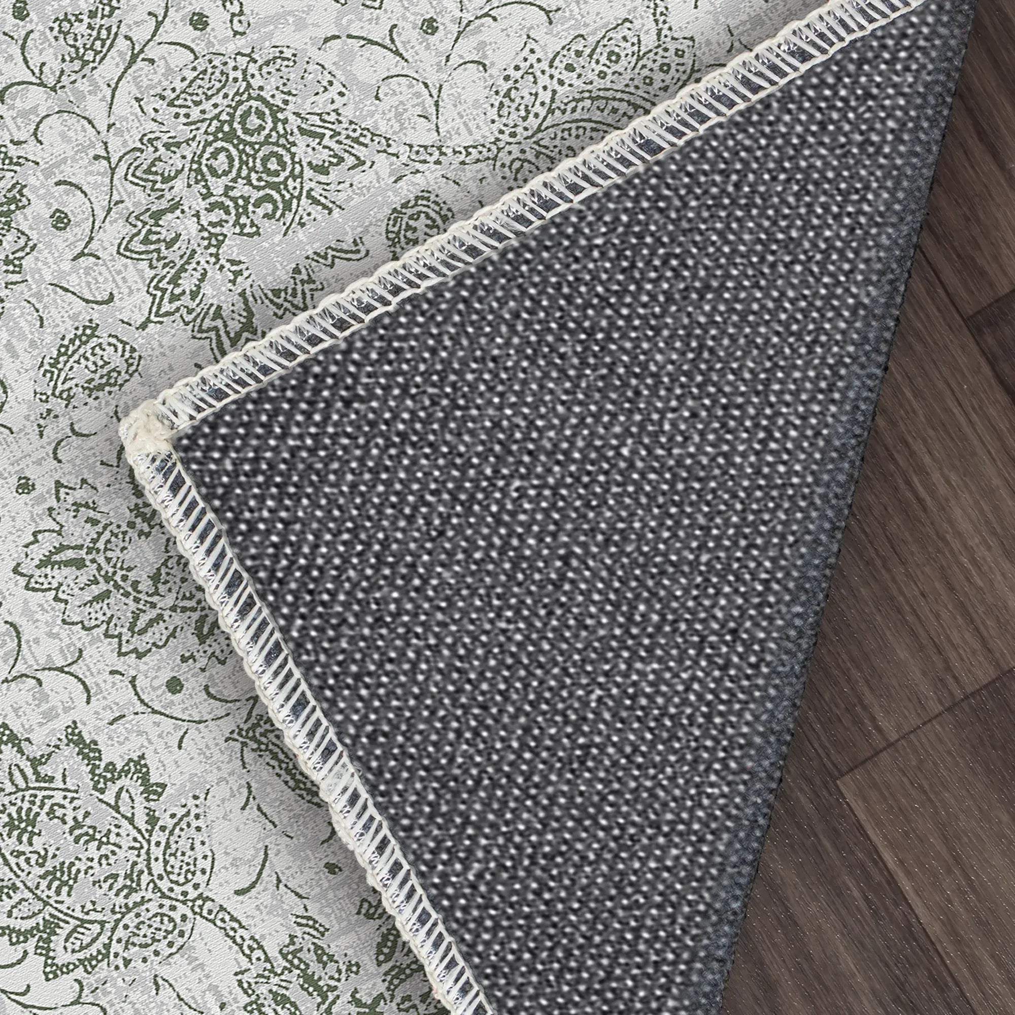 Блакитно-ботанічний килим ремісника