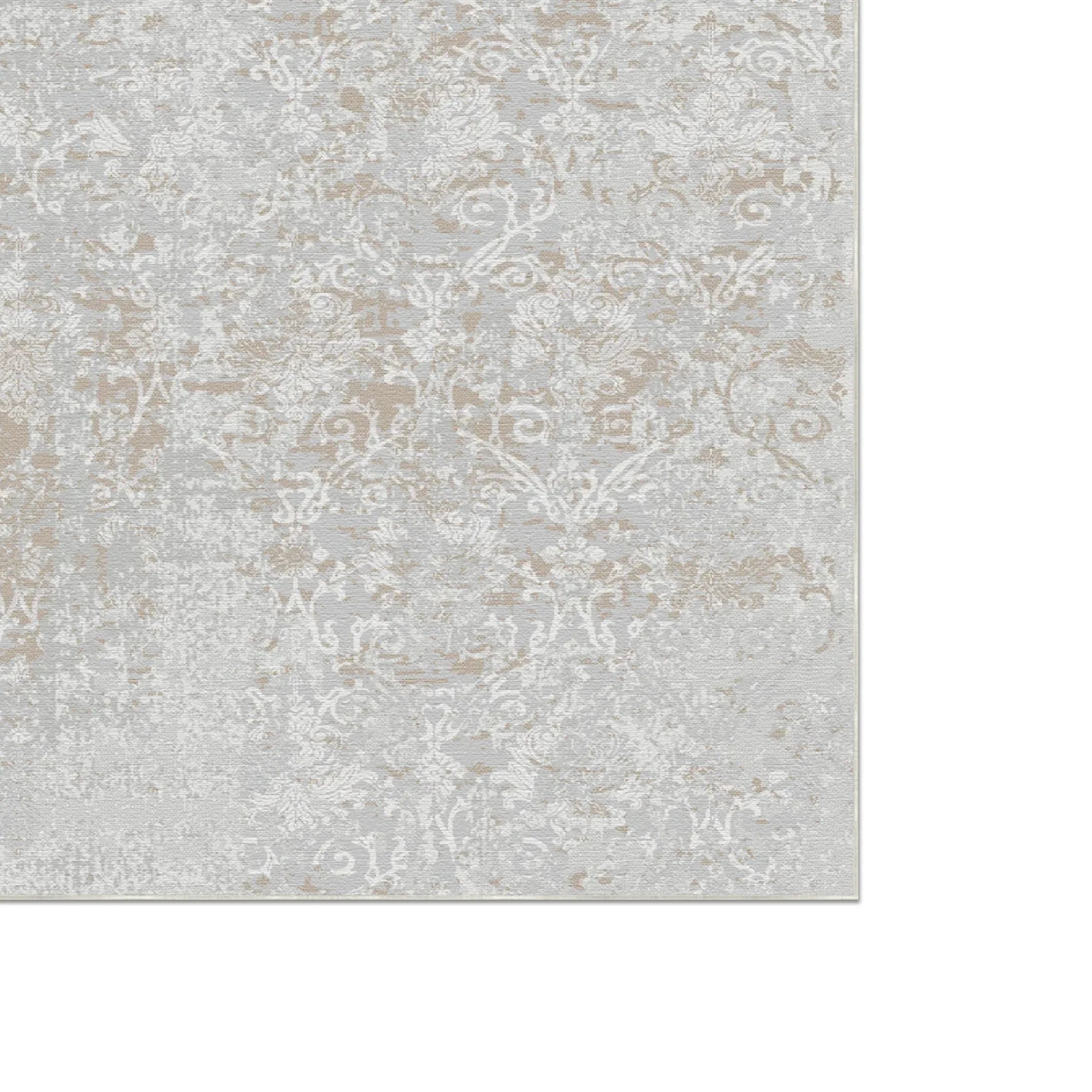 Килим із сувою предків кольору слонової кістки, попелу