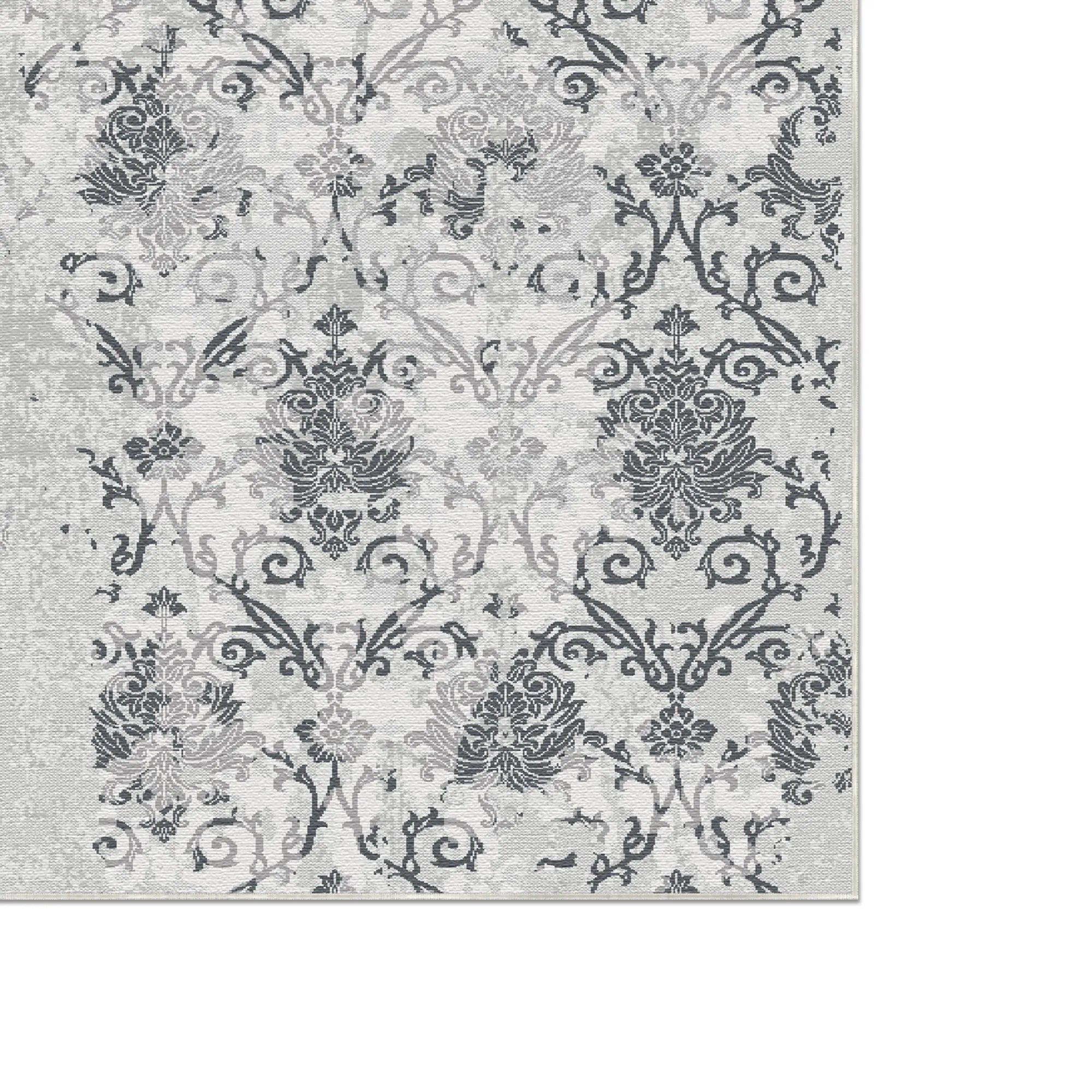 Килим Slate Relic Eroded Damask Gray