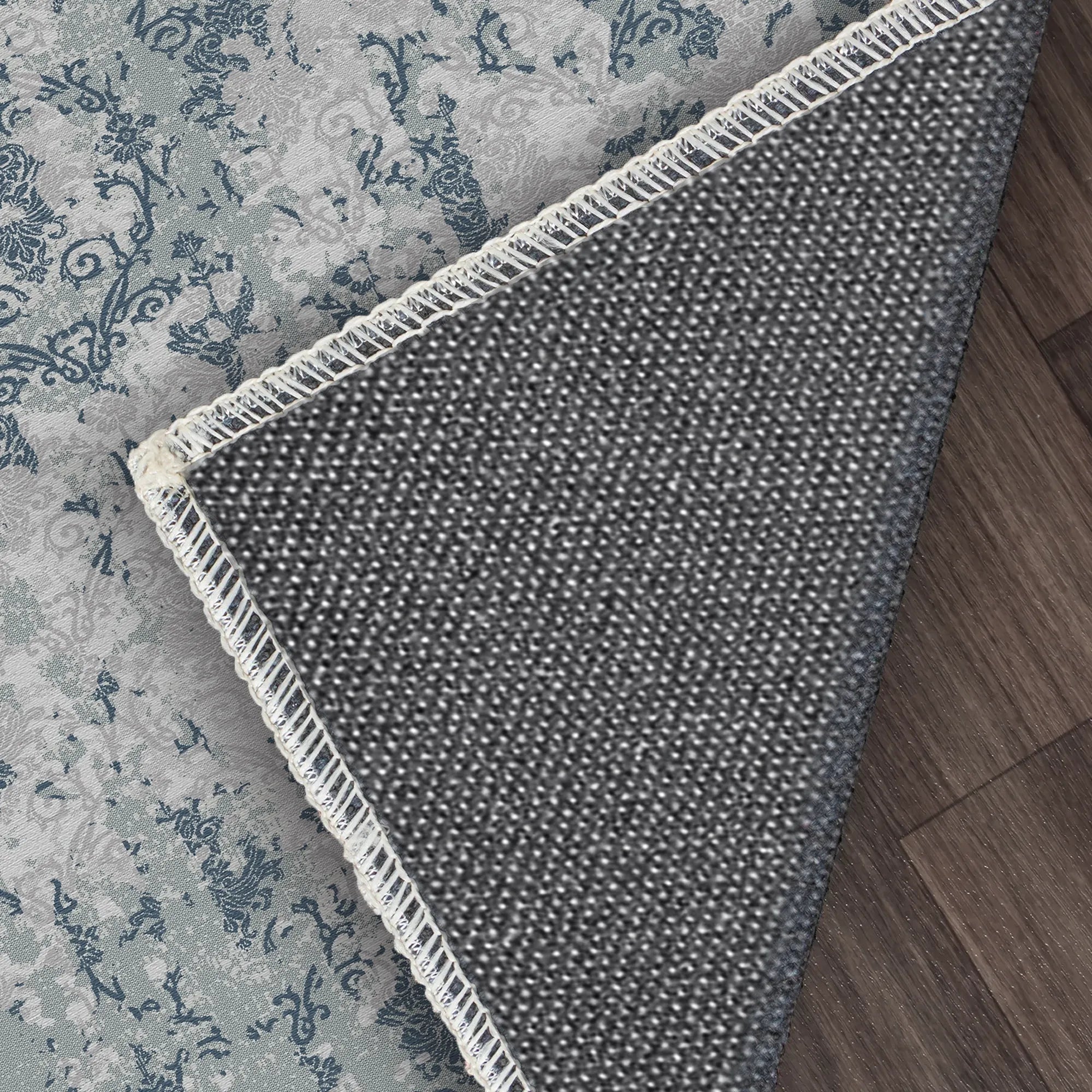 Килим з еродованого дамаску Oceanic Relic