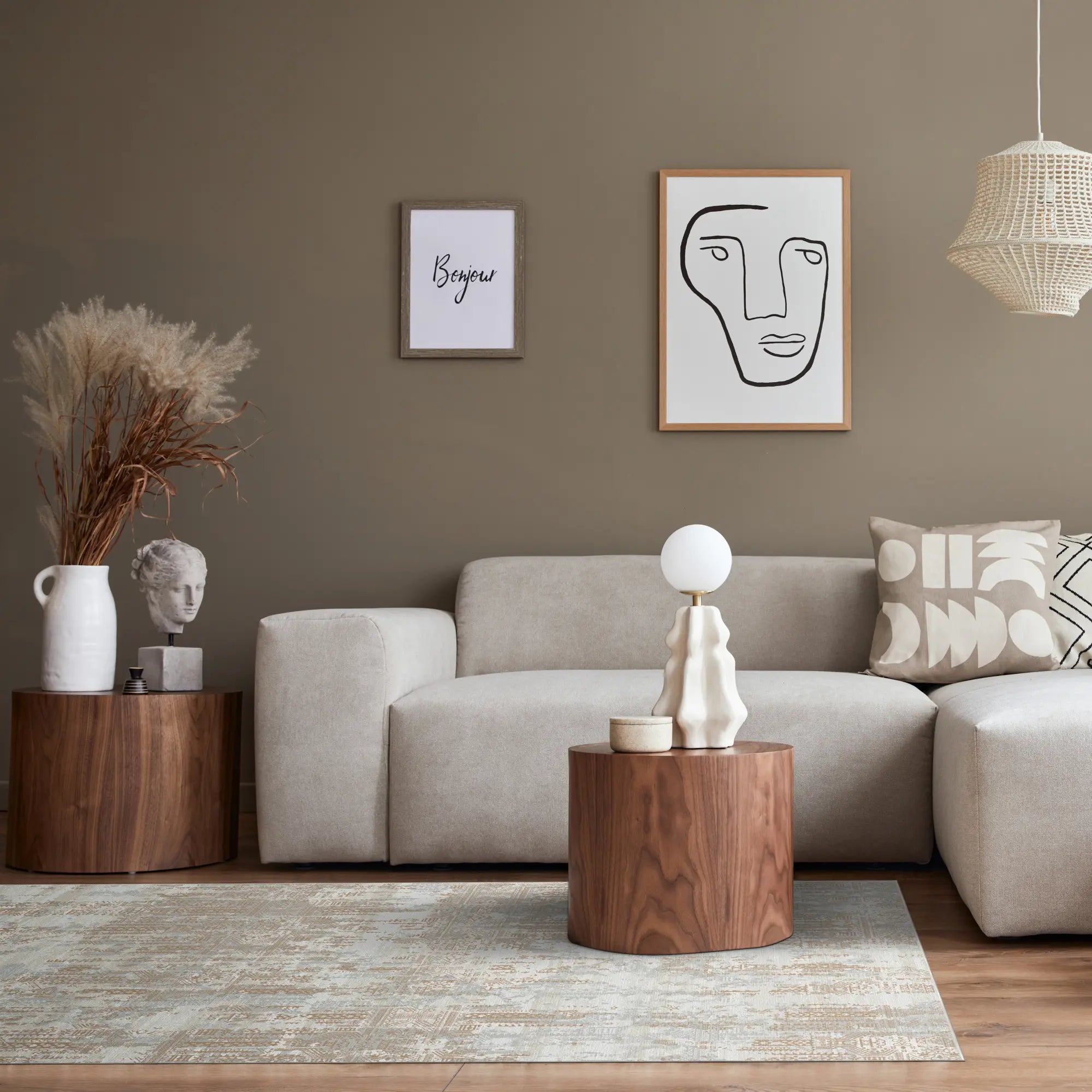 Бежевий килим Tectonic Gilded Matrix