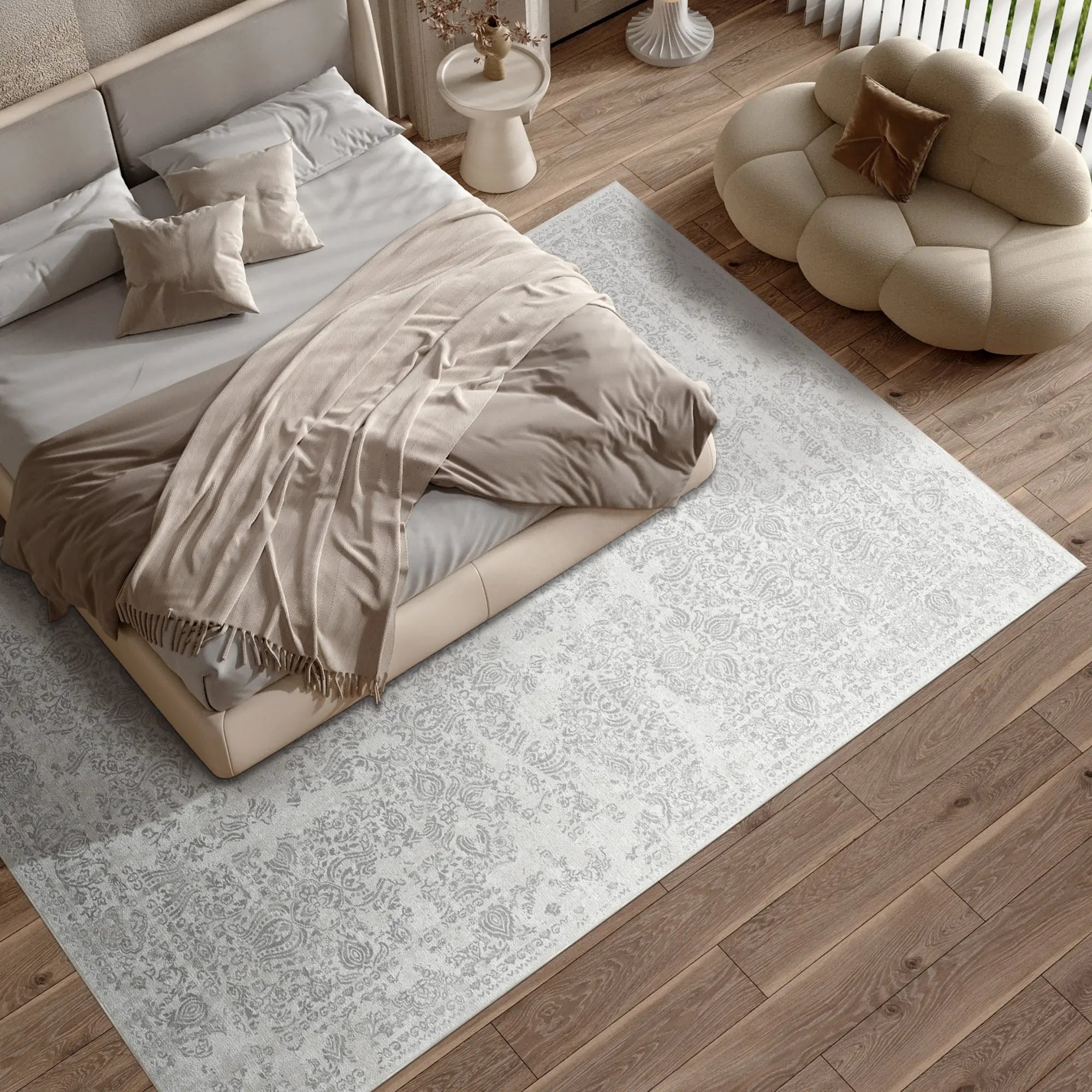 Килим Silvered Echo Timeless Gray