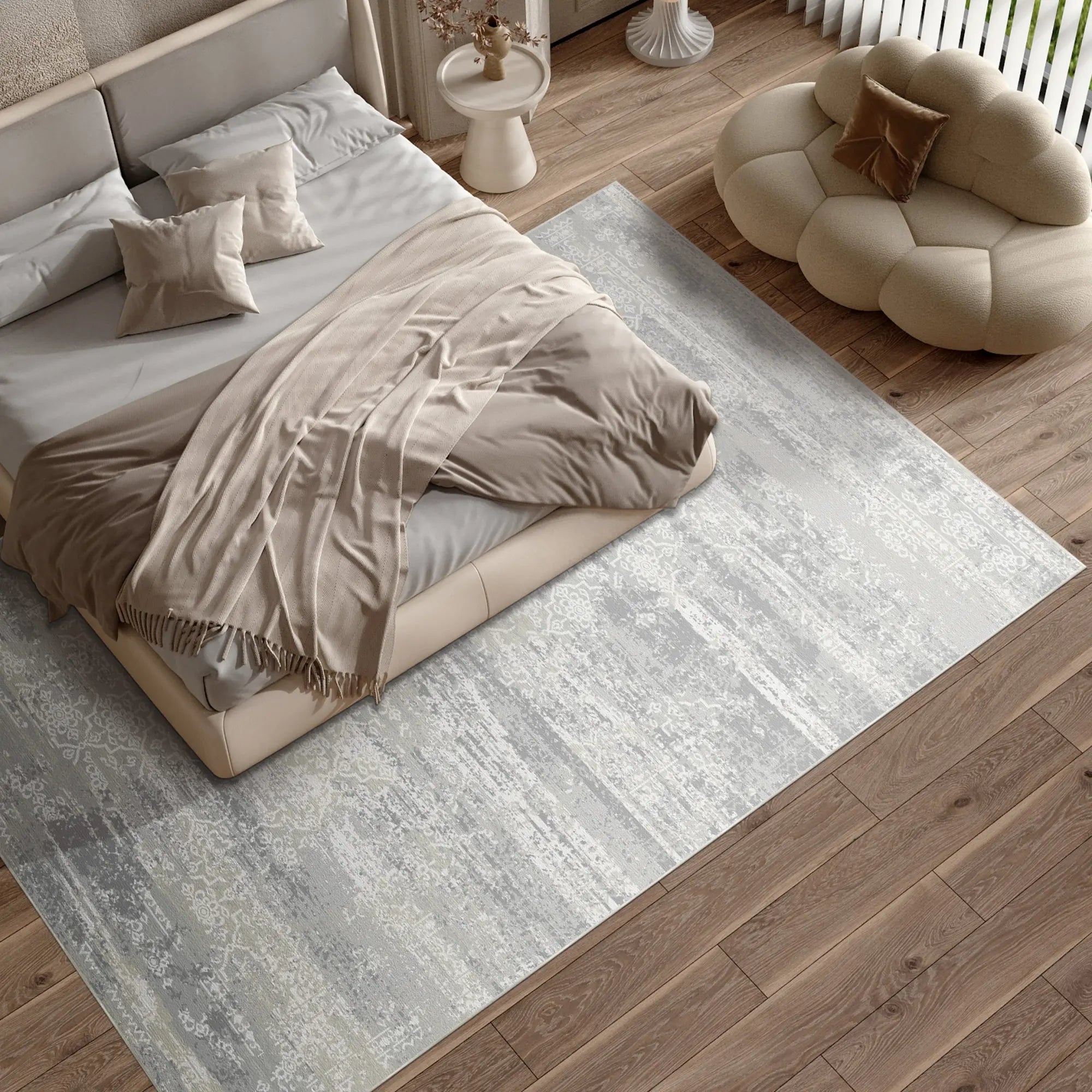 Килим Silver Drift Fragment Grey