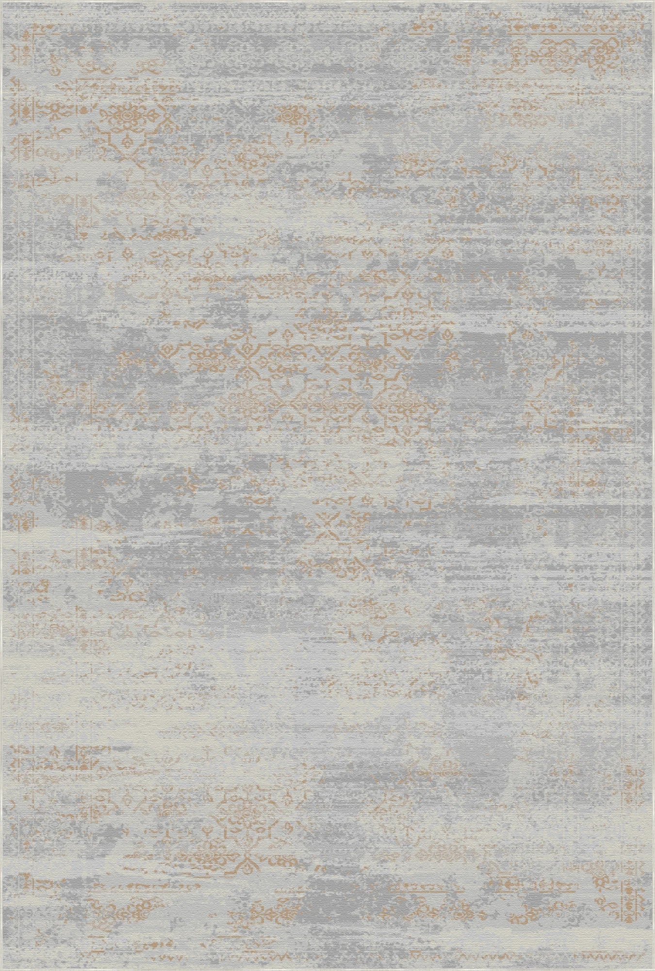 Килим що прається Silver Drift сірий