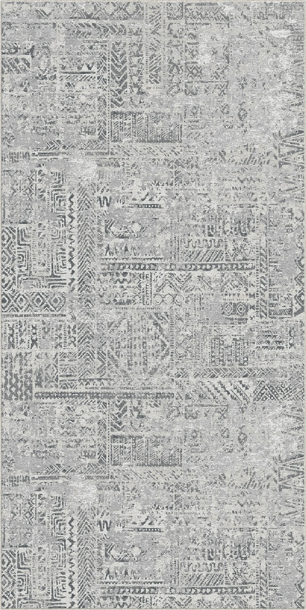 Килим Argent Mosaic Tribal Gray