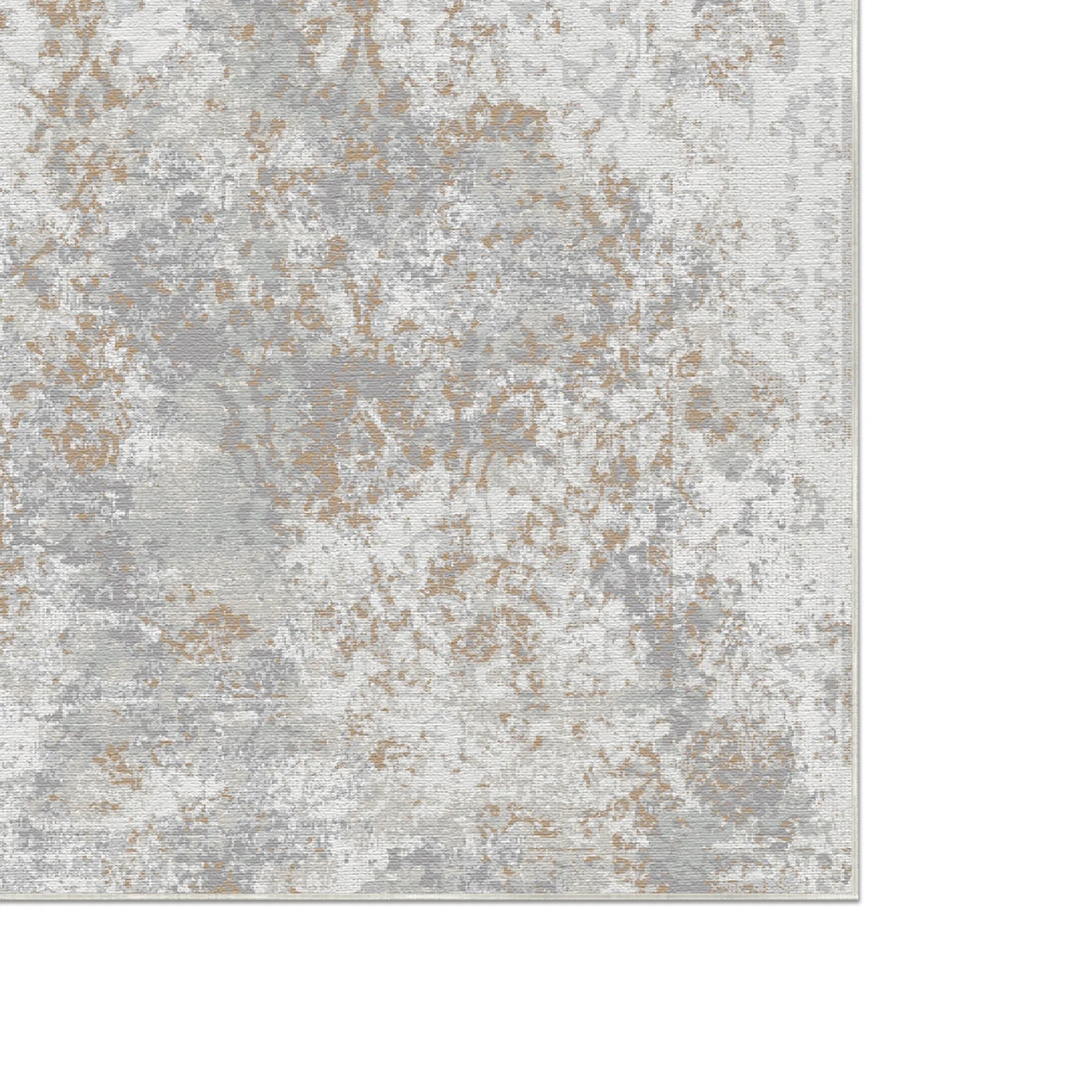 Килим Topaz Echo що миється бежево-сірий