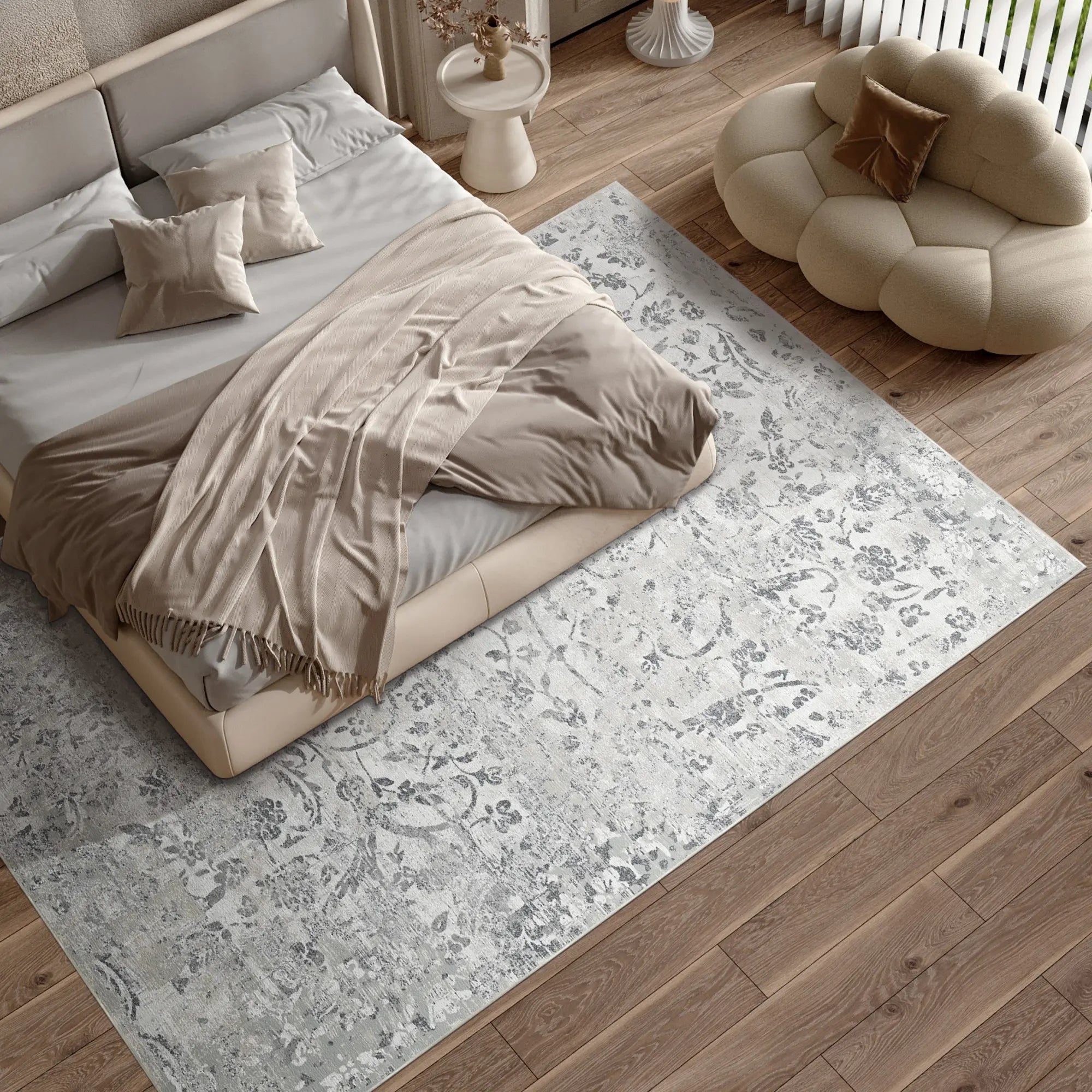 Килим Charcoal Petal Spectral Gray