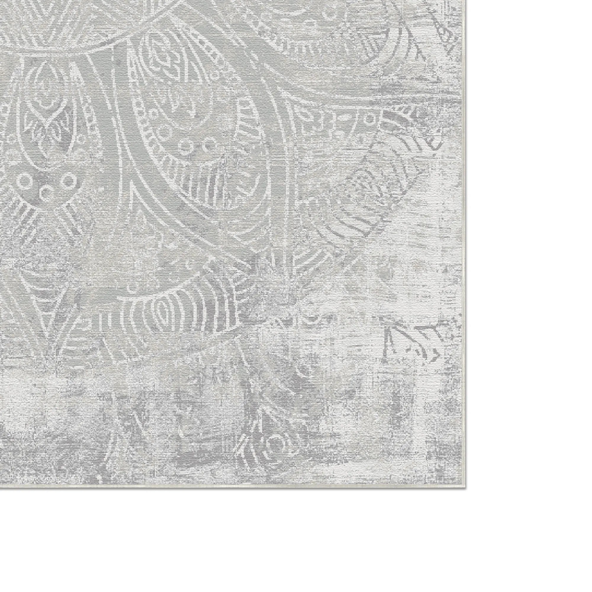 Килим Місячний меридіан сірого кольору