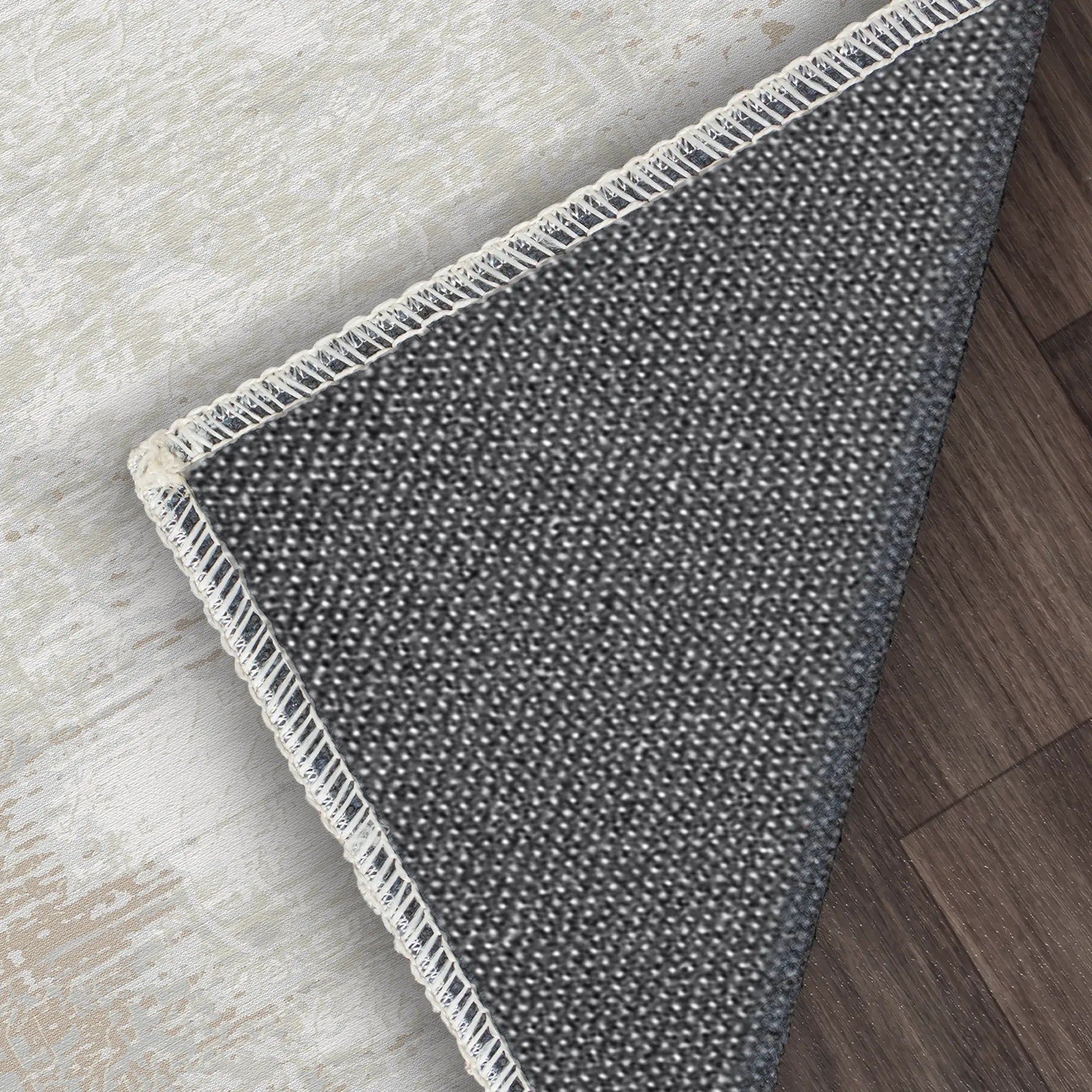 Вінтажний колір слонової кістки килим Lucent Tide