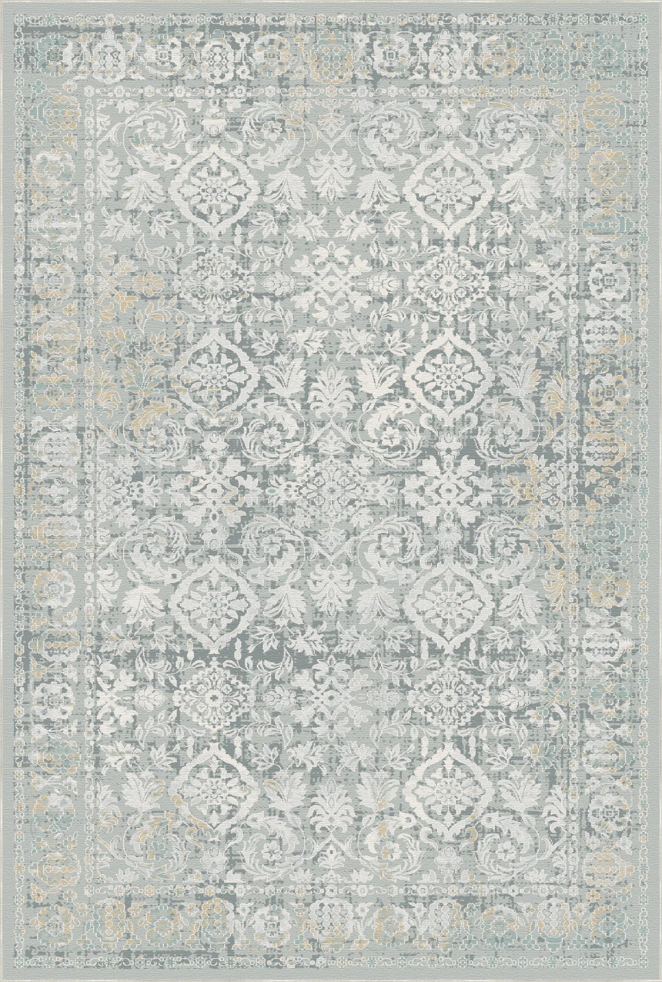 Килим Veridian Grove бірюзовий вінтаж