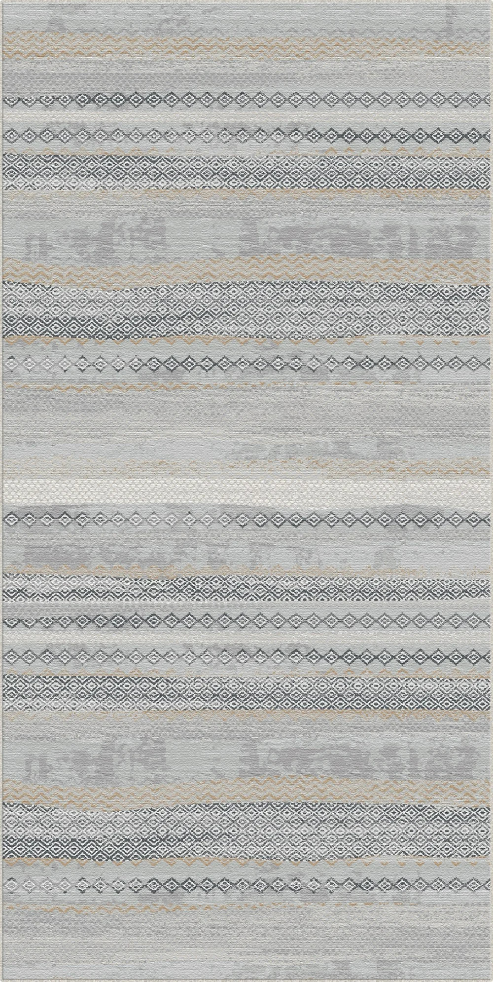 Килим Nomad Horizon Tribal Gray