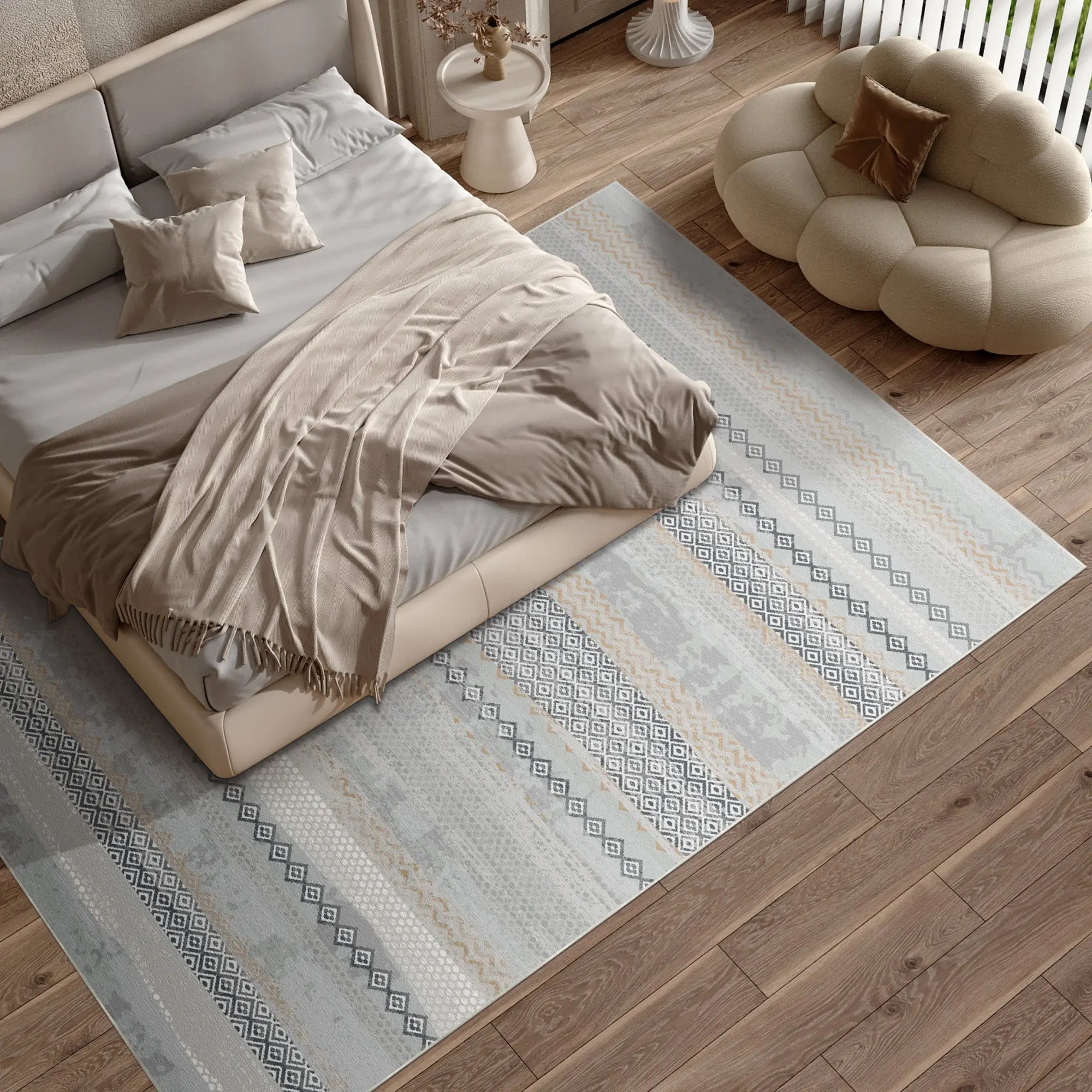 Килим Nomad Horizon Tribal Gray