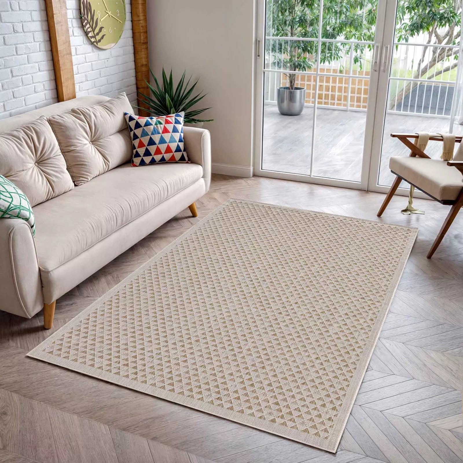 Talis Natural Sisal Rug Beige - Bella Rugs