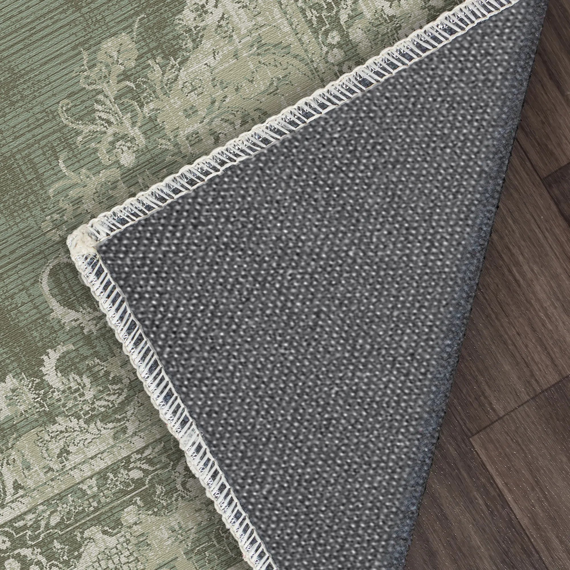 Вінтажний килим кольору шавлії