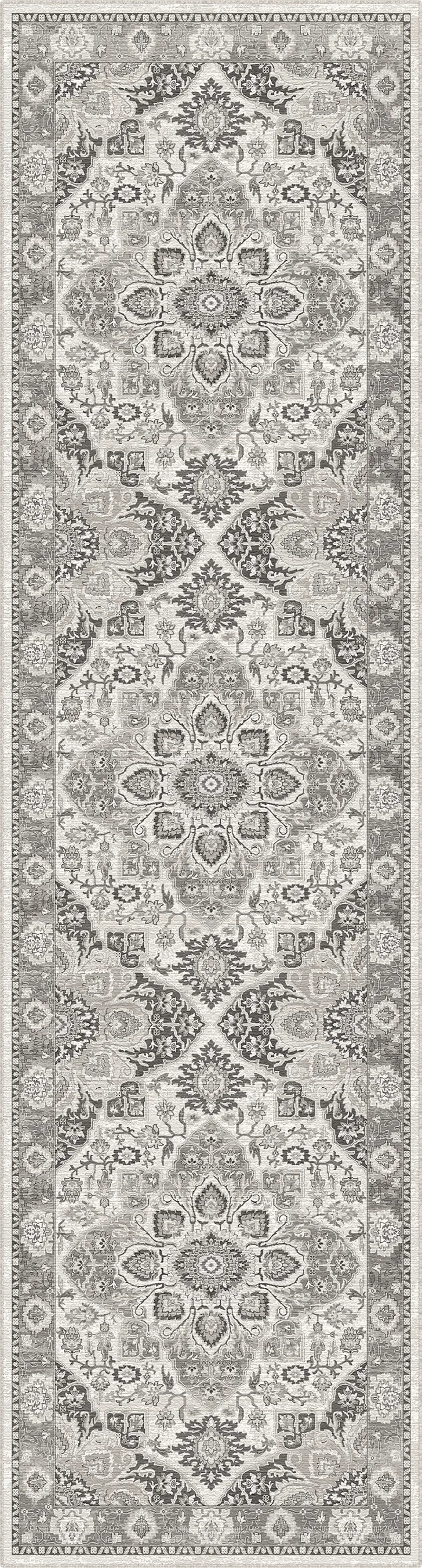 Килим Elysian Grand Medallion Light Grey