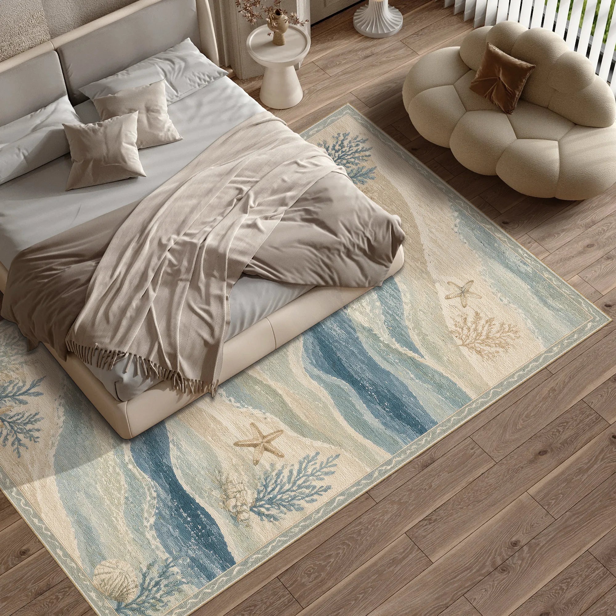 Килим Ocean Breeze Coastal Waves