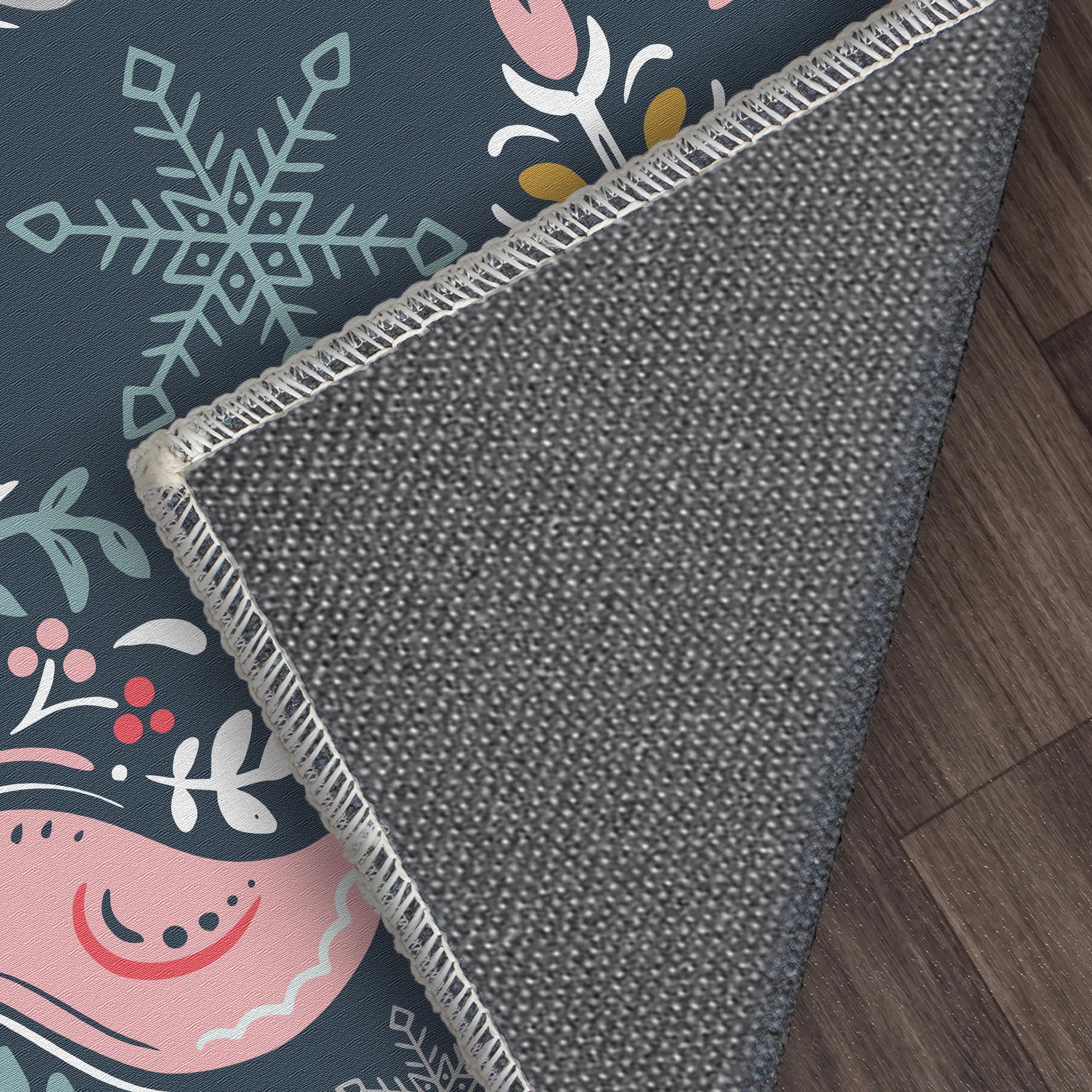 Килимок для ялинки народного мистецтва, який можна прати