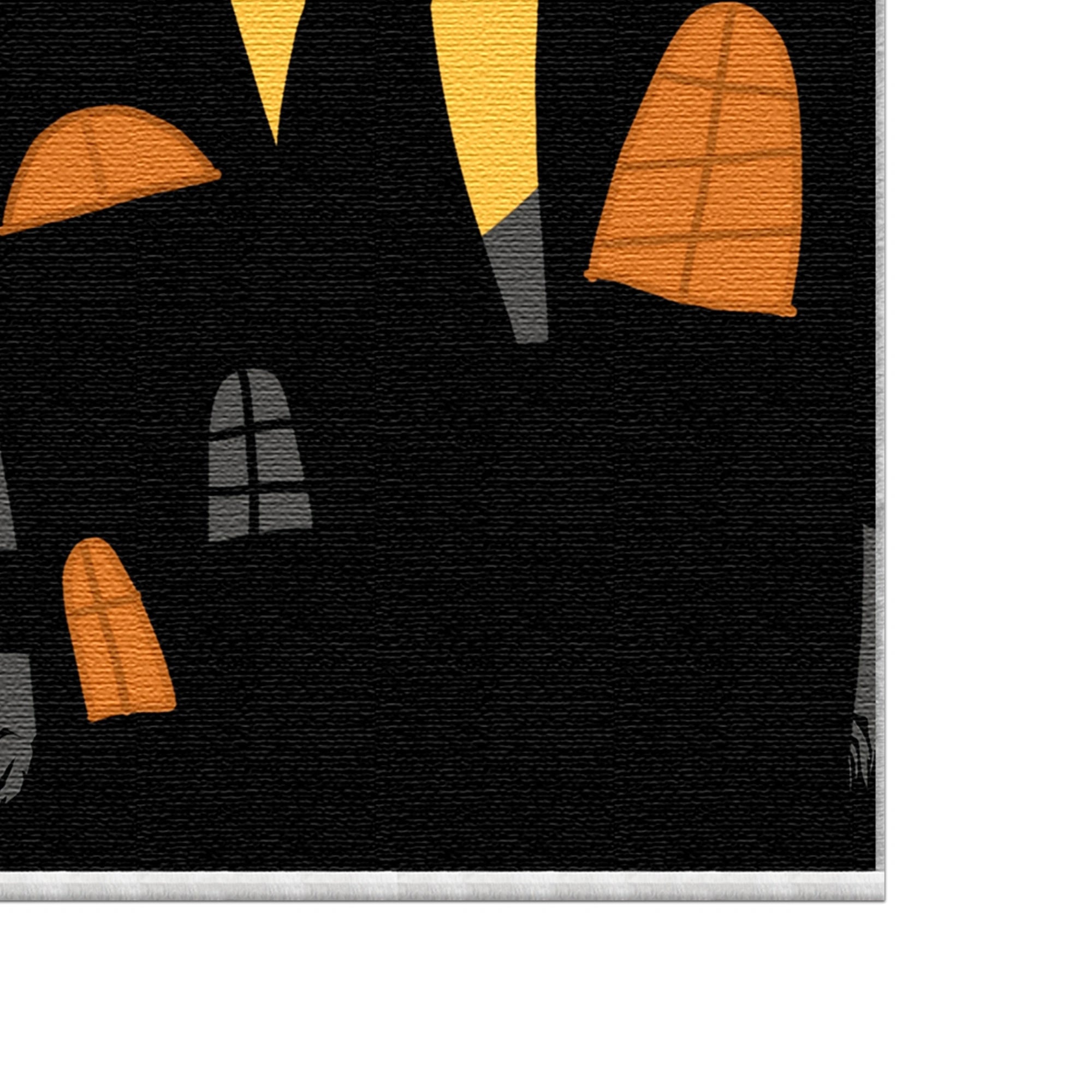 Милий килим з візерунком Кажан та гарбуз