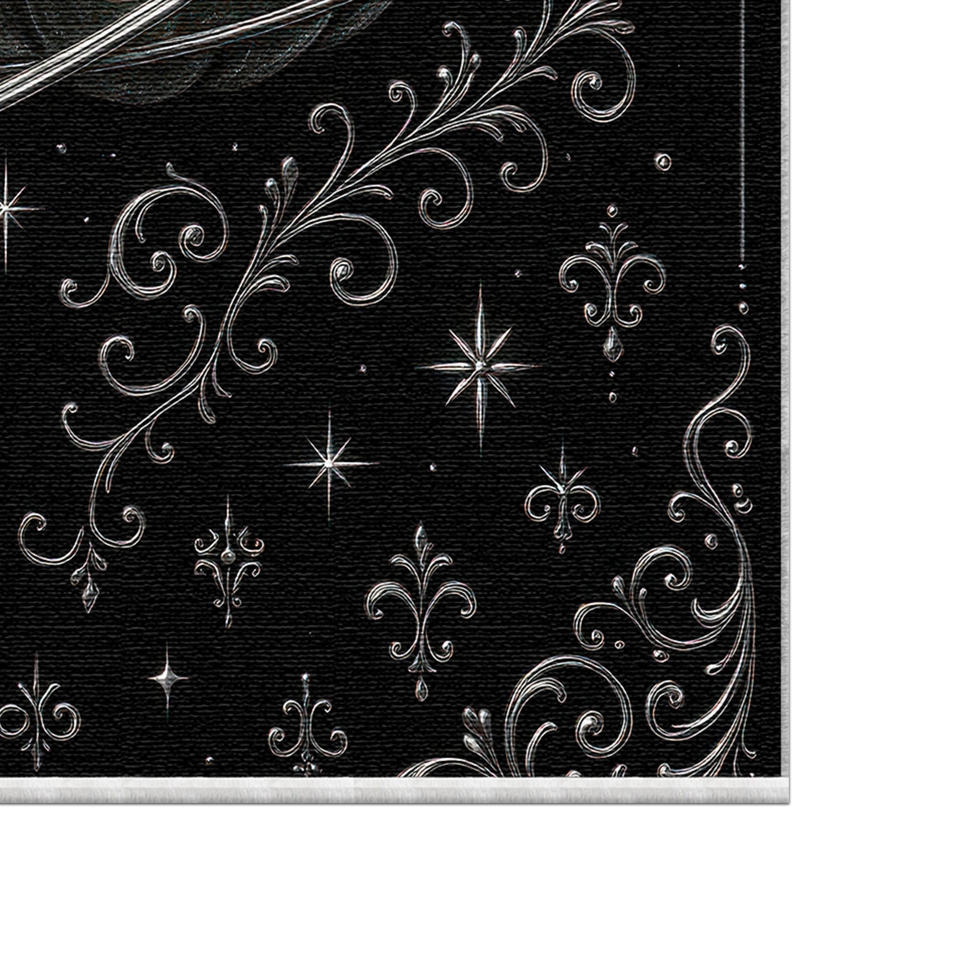 Срібний гарбузовий килим на Хелловін