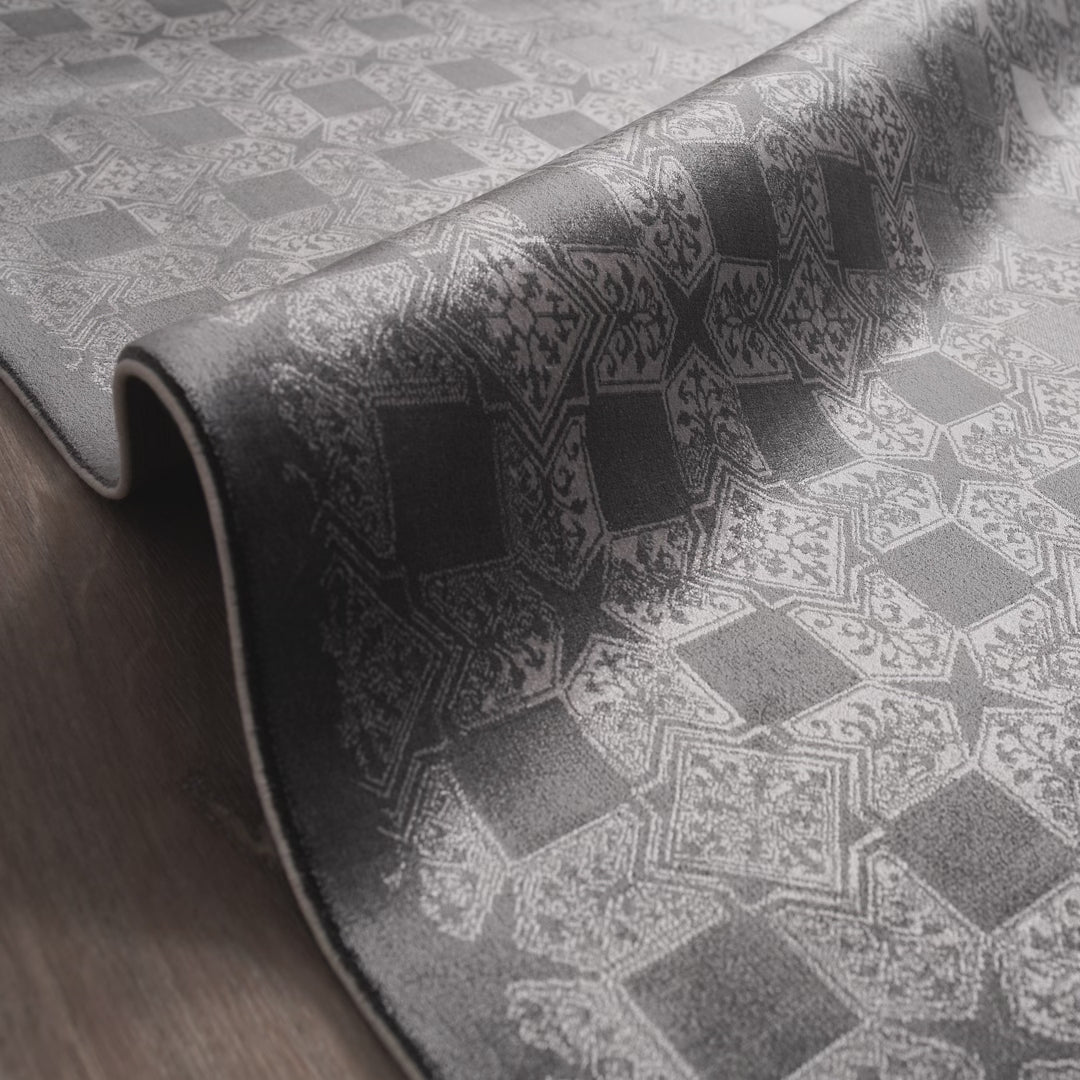 Розкішний шовковий килим ручної роботи