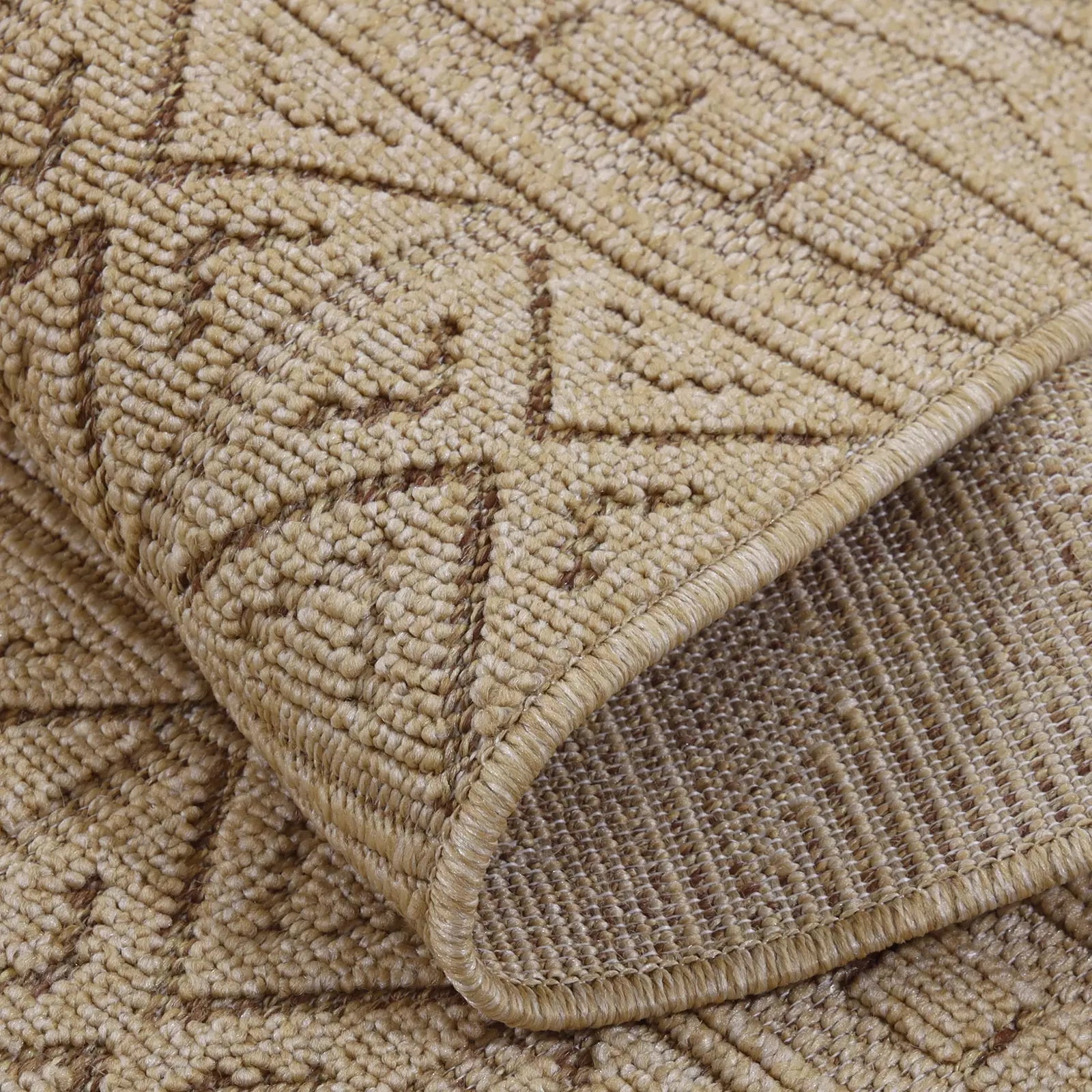 Velmora Plush Woven Boucle Rug Beige - Bella Rugs